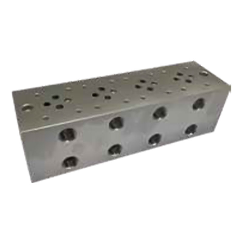 Vícenásobné připojení Hydraulický integrovaný blok ventilů Blok se dvěma jednotkami / blok se třemi jednotkami / blok se čtyřmi jednotkami